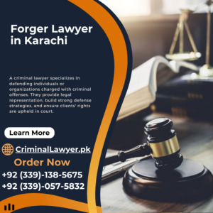 Forger Lawyer in Karachi